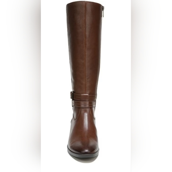 EUC Naturalizer Brown Reid Wide Calf Knee High Boot - Size 8.5 Wide - Picture 5 of 14